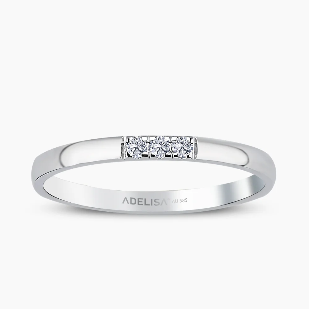 Adelisa 3 Taş Pırlanta Yüzük ADL168